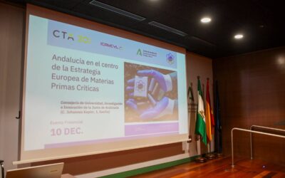 CTA and the Regional Ministry of Industry analyze Andalusia’s strategic role in critical raw materials